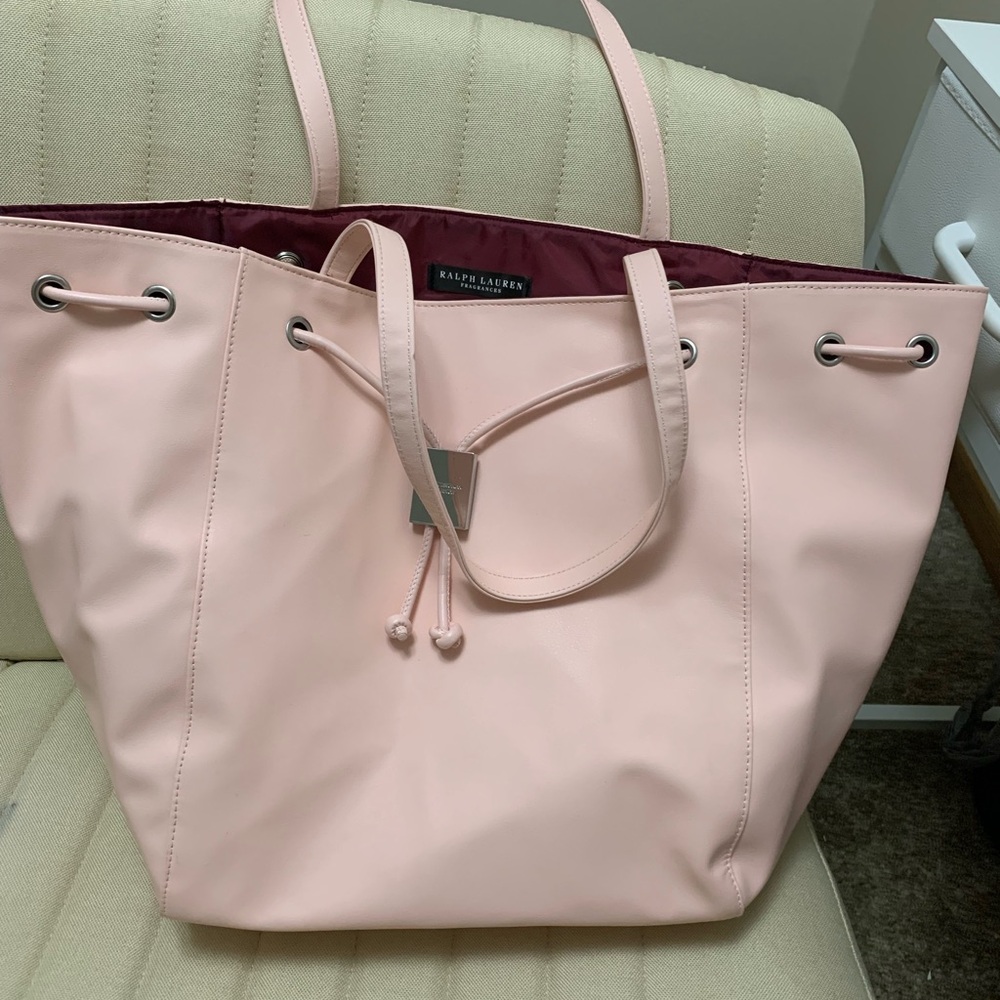 Ralph Lauren Blush Pink Tote